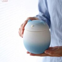 Bình tang lễ LZHDP cho thú cưng Hộp đựng kẹo sứ 150ml