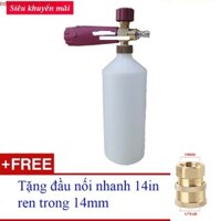 Bình tạo bọt tuyết tặng khớp nói nhanh gắn đầu phun xịt rửa của máy rửa xe CHÍNH HÃNG điện máy miền trung1