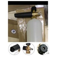 Bình tạo bọt tuyết với thiết kế dày ,độ bền cao , là sản phẩm hợp lý hóa cho máy rửa xe, với sức chứa 1 lít  độ bám cao.