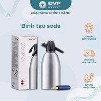 Bình tạo soda CO2 Mosa - inox 1L - Đại Vạn Phát