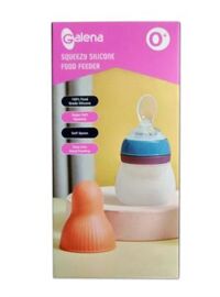 Bình tập ăn dặm Galena xanh 90ml GA-BS01