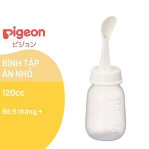Bình tập ăn nhỏ Pigeon 120ml