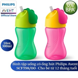 Bình tập uống có ống hút Philips Avent SCF798/00