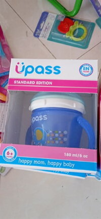 Bình tập uống núm hút mềm UP0180X