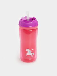 Bình tập uống nước cho bé - Hồng 290ml/ 10oz