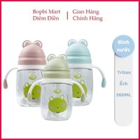 Bình tập uống nước cho bé GB Baby 260ml chất liệu Tritan Cao Cấp Hình Ếch