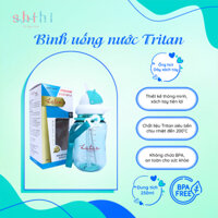 Bình tập uống nước cho bé Latan, chất liệu tritan , ống hút & dây xách tiện lợi, 250ml, chính hãng Hàn Quốc