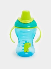 Bình tập uống nước cho bé chống tràn - Khủng long 260ml/ 9oz