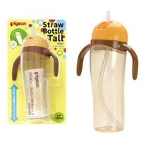 Bình tập uống nước Pigeon 330ml hồng/vàng/xanh