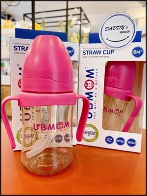 Bình tập uống UBMOM PPSU 200ml (Trên 6 tháng)