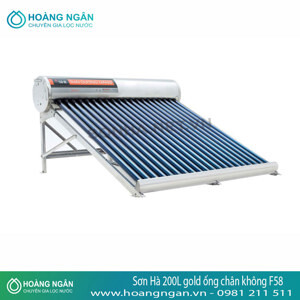 Bình nóng lạnh thái dương năng Sơn Hà Gold 200L (phi 58)