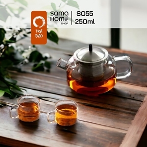 Bình thiền trà thủy tinh Samadoyo S055 250ml