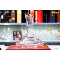 Bình thở rượu vang decanter 1.8 lít