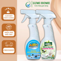 Bình thuốc xịt chống ruồi, muỗi, nhặng AIBIO 530ml,Chai lọ sịt đuổi diệt côn trùng sinh học thiên nhiên không mùi-TIE