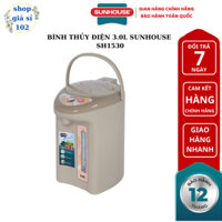 BÌNH THỦY ĐIỆN 3.0L SUNHOUSE SH1530 - Hàng chính hãng bảo hành 12 tháng