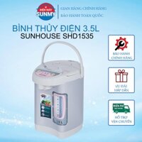 Bình thủy điện 3.5L SUNHOUSE SHD1535 , bình nước nóng 3L5 hàng thanh lý, bảo hành chính hãng