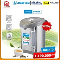 Bình thủy điện 5 Lít ASANZO HP-50YB (Tiện ích, an toàn, nhanh chóng) - HÀNG CHÍNH HÃNG BẢO HÀNH 12 THÁNG