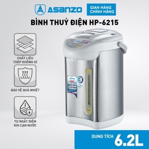 Bình thủy điện Asanzo HP-6215 - 730w 6200ml