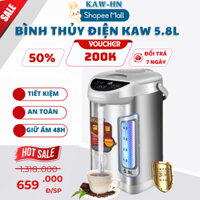 Bình Thủy Điện Đun Nước Nóng Giữ Nhiệt 5.8L SEKA công suất 750W, Bình Đun Nước Siêu Tốc, Tiết kiệm điện, BH 12 tháng
