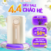 Bình Thủy Điện Đun Nước Nóng Sôi Nhanh Bear 5L Khử Clo Giữ Ấm 11 Mức Nhiệt Bình Đun Nước Pha Sữa Có Đèn Ban Đêm SB-BTD5L