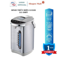 Bình thuỷ điện LUGIO Model LG-50BT bình đun nước nóng inox cao cấp dung tích 5L bảo hành 12 tháng