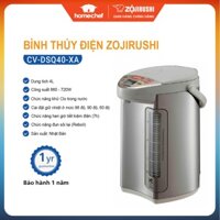 Bình thủy điện Zojirushi 4L CV-DSQ40-XA, công suất 720W, sản xuất tại Nhật Bản, bảo hành 1 năm