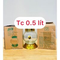 BÌNH THỦY TINH 0.5 LÍT NGÂM MẬT ONG