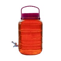 Bình Thủy Tinh 10 Lít Nắp Nhựa Quai Xách Có Vòi