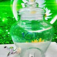 BÌNH THỦY TINH 10L CÓ VÒI