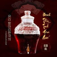 Bình thủy tinh 10L K136