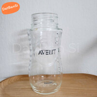 Bình thuỷ tinh avent natural dung tích 125ml, 240 ml
