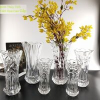 Bình Thủy Tinh Cao Cấp Cắm Hoa Trang Trí Phòng Khách