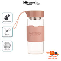 Bình thủy tinh cao cấp, chai đựng nước detox, đựng nước trái cây HanKPARSON 500ml - Hàng chính hãng .