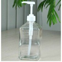 BÌNH THỦY TINH CÓ VÒI BƠM SIRUP, BƠM ĐƯỜNG, DUNG TÍCH BÌNH 1100ML