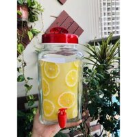 Bình thủy tinh có vòi rót hãng Herevin - Thổ Nhĩ Kì