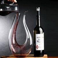 Bình Thủy Tinh Decanter Đựng Rượu Vang Hình Chữ U Cao Cấp [ Dung Tích 1500ml ]Nội dung 3