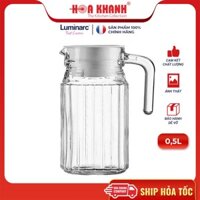 Bình thủy tinh đựng nước Luminarc Quadro 0.5L kháng vỡ, chịu nhiệt - G2667