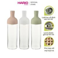 Bình thủy tinh Hario kèm lọc trà FIB Bình pha trà cold brew Hario Filter-in Bottle 300ml 750ml - 750ml - Xanh lá nhạt