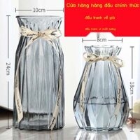 Bình thủy tinh, hoa khô, cắm hoa, cây xanh, trang trí bình tre giàu dinh dưỡng nước, trang trí phòn