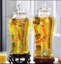 Bình thủy tinh ngâm 10l