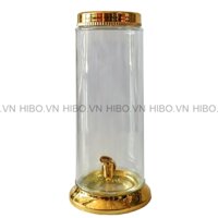 Bình Thủy Tinh Ngâm Rượu Phú Hòa 30.8 lít có vòi
