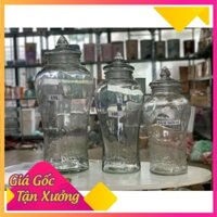 Bình Thủy Tinh Ngâm Rươu Sâm Cao Ly 15 lít có van hoặc không van *BAO BỂ VỠ*