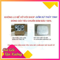 BÌNH THỦY TINH NUÔI CÁ ĐỂ BÀN,CHẬU CÁ THỦY TINH LY CHÂN LỚN LC1 *H27xD22* 5 Lít ,BÌNH THỦY TINH TRỒNG CÂY *BAO BỂ VỠ*