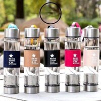 Bình thủy tinh pha trà, lọc trà, đựng nước 450ml H20