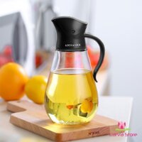 Bình Thủy Tinh Rót Dầu Lock&Lock CKO101 550ml (bình đựng dầu ăn, nước chấm, xì dầu nắp tự động đóng mở) - Larva Store