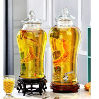 Bình Thuỷ Tinh Sâm 6L 10L 15L dày dặn cao cấp