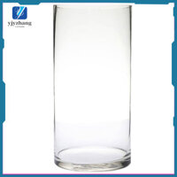 Bình thủy tinh trong suốt Giá đỡ nến hình mèo trắng Bình nhỏ Bình tròn Nồi miệng rộng yuanjyouz