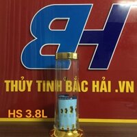 Bình Thủy Tinh Và Hũ Thủy Tinh Ngâm Rượu Cao Cấp SX tại Việt Nam Bình Ngâm Hình Trụ 3.8Lít - Thủy Tinh Bắc Hải