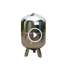 Bình tích áp Inox Aquasystem AVX50–50L
