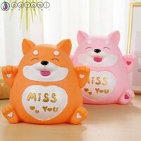 Bình tiết kiệm động vật AARON1, Phim hoạt hình chống rơi Puppy Piggy Bank, Dễ thương chống ẩm Máy tính để bàn gấu trúc trang trí trang trí nội thất